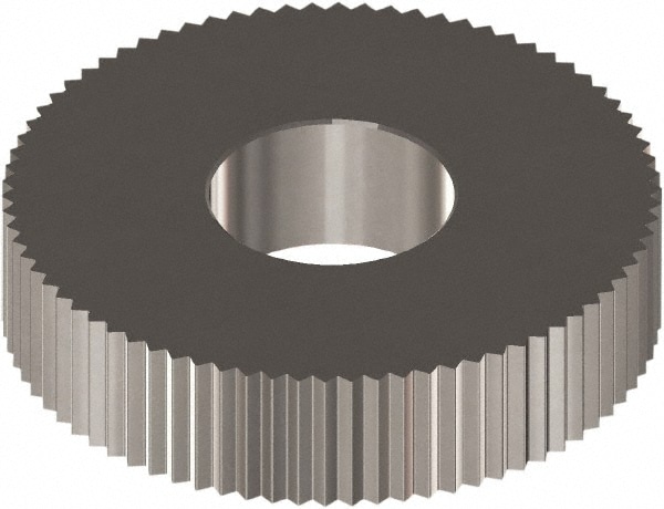 Made in USA CVSX1.5 Standard Knurl Wheel: 0.984" Dia, 90 ° Tooth Angle, 17 TPI, Straight, Cobalt Image