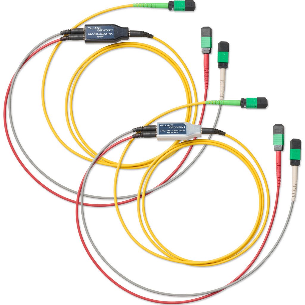 Fluke Electrical Test Equipment Accessories: Accessory Type: Test Cord, Reference Cord; For Use With: Fluke Networks CertiFiber Max, Versiv 2; Color: