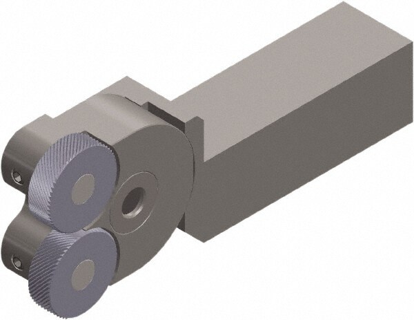 RH Cut, Diamond, 3/4" Wide x 3/4" High x 3" Long Square Shank, Up-To-Shoulder Bump Knurlers