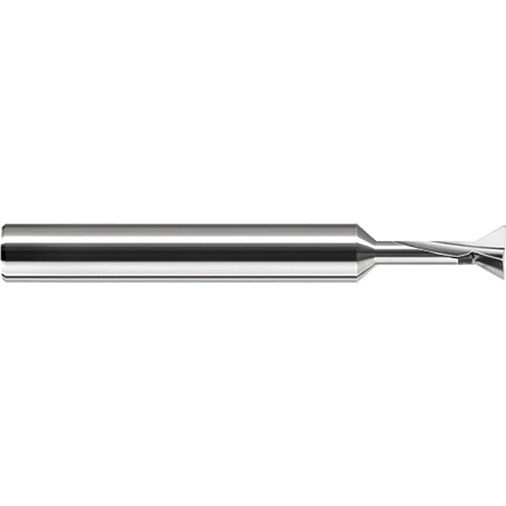 Harvey Tool 914806 Dovetail Cutter: 30 °, 3/32" Cut Dia, 5/64" Cut Width, Solid Carbide Image