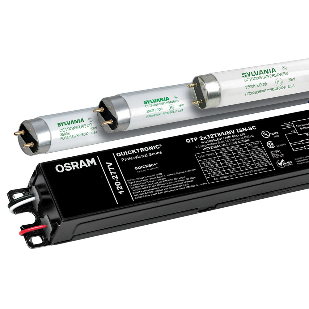 Fluorescent Ballasts; Ballast Type: Electronic ; Lamp Wattage Range: 80 to 119 ; Lamp Type: T8 ; Lamp Starting Method: Instant Start ; Ballast Factor Range: Normal (0.75 to 0.99) ; Total Harmonic Distortion (%): 10