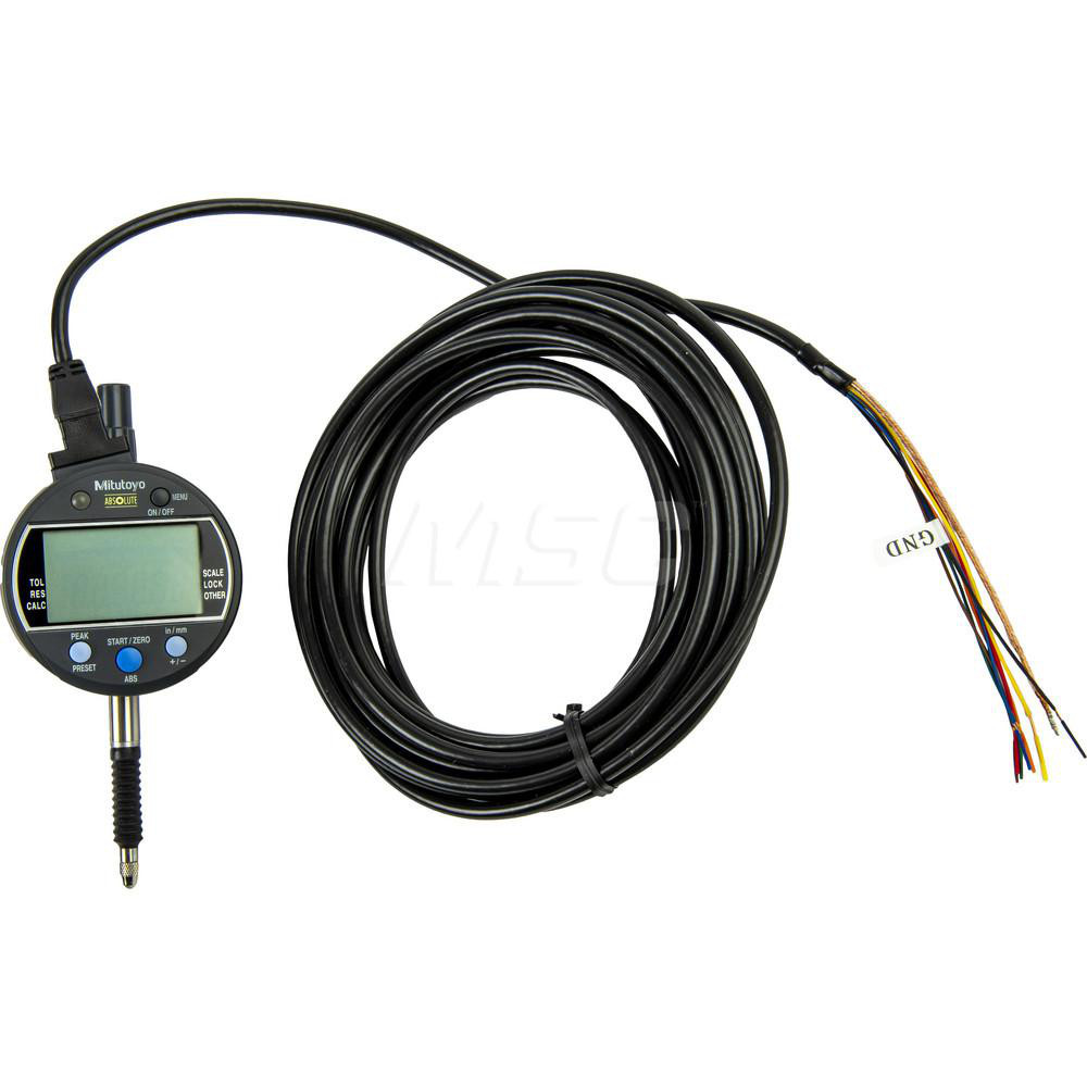 Mitutoyo Electronic Drop Indicator 0.003 mm Accuracy, Lug Back MSC