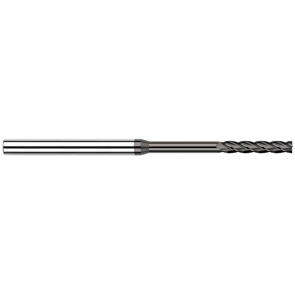 Harvey Tool 36416 Square End Mill: 1/4 Dia, 1-1/4 LOC, 1/4 Shank Dia, 4 OAL, 4 Flutes, Solid Carbide Image