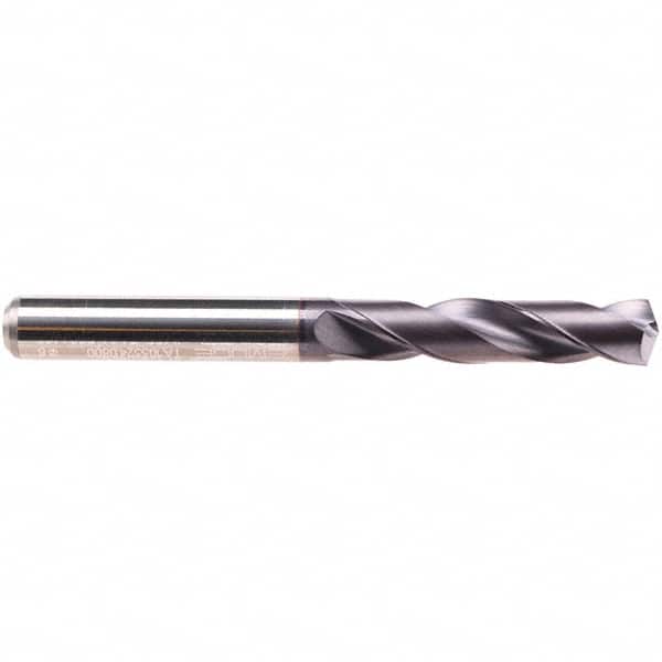 Emuge TA103324.0322 Screw Machine Length Drill Bit: 0.1268" Dia, 140 °, Solid Carbide 