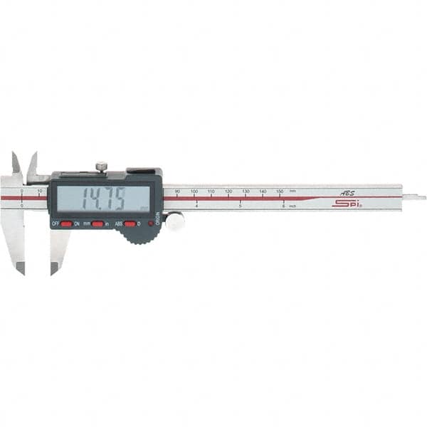 SPI CMS160809131 0 to 150mm Range, 0.01mm Resolution, Electronic Caliper 