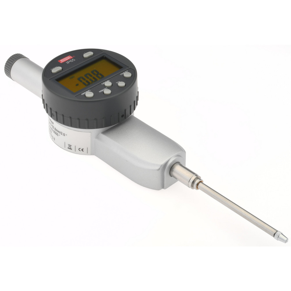 SPI Electronic Drop Indicator 0.00 mm Min, 2" Max, 0.001200