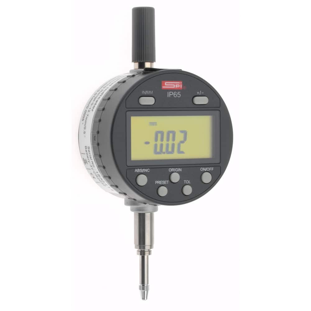 SPI CMS160809195 Electronic Drop Indicator: 0 to 0.5" Range 