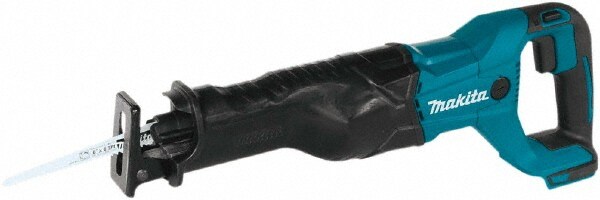 Cordless Reciprocating Saw: 18V, 0 to 2,800 SPM, 1-1/4" Stroke