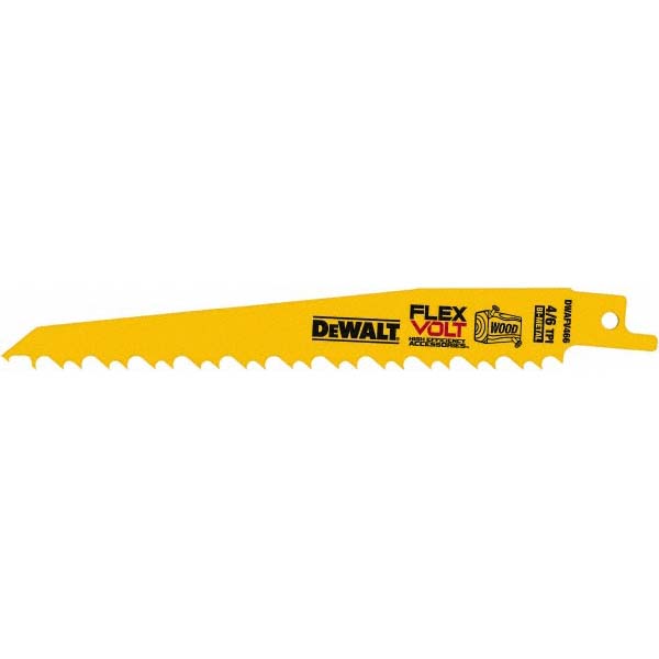 DeWALT Reciprocating Saw Blade 6" Long, BiMetal MSC Industrial