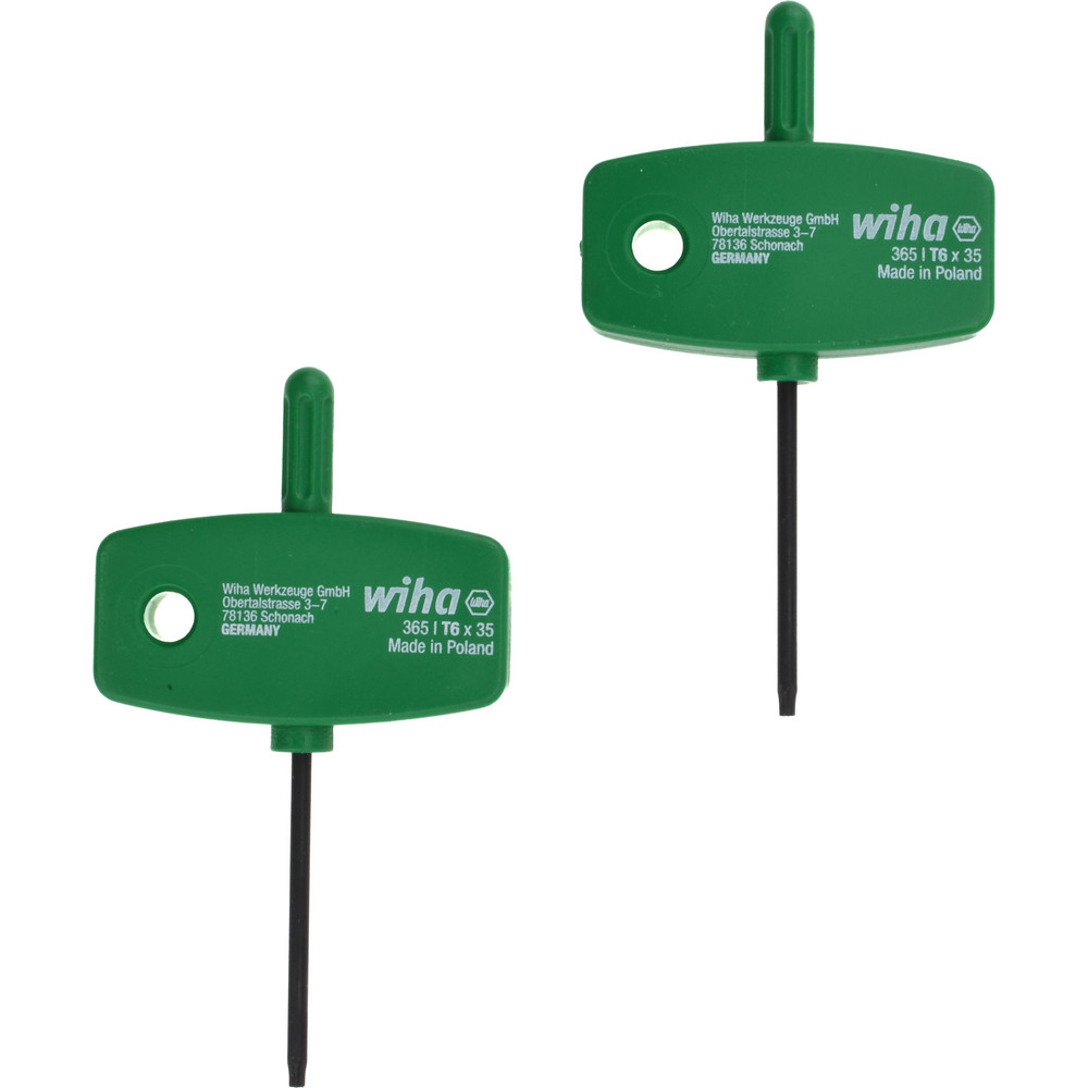Torx Key: Wing Handle, T6, 2.7" OAL