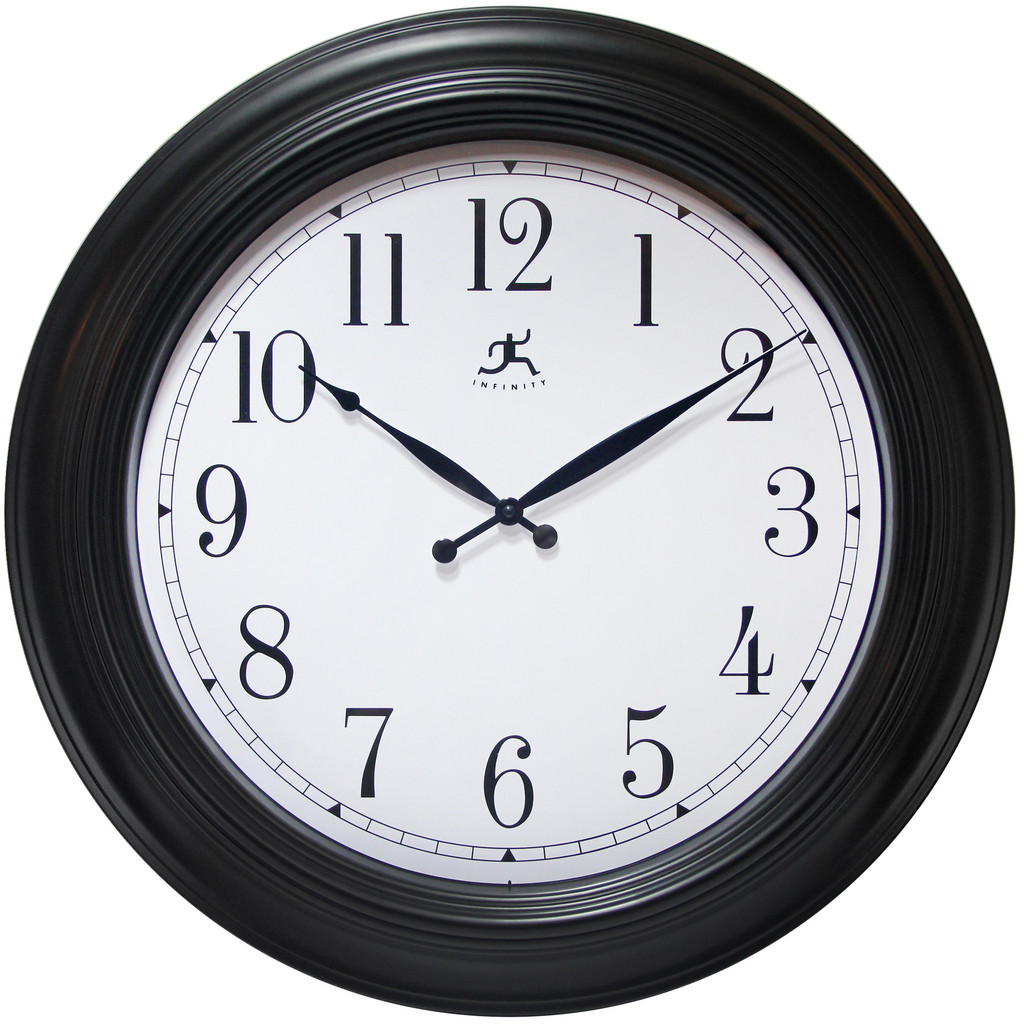 Infinity Instruments - Wall Clocks: Clock Type: Dial; Display Type