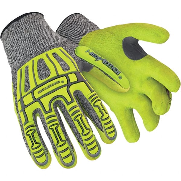 HexArmor. 2090X-XXS (5) Cut, Puncture & Abrasive-Resistant Gloves: Size 2XS, ANSI Cut A4, ANSI Puncture 5, Nitrile, ATA & HPPE Blend 