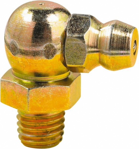 Lumax LX-3305-10 Grease Fitting – 6mm X 1mm 90 Degree Taper Metric Thread (Pack Of 10)