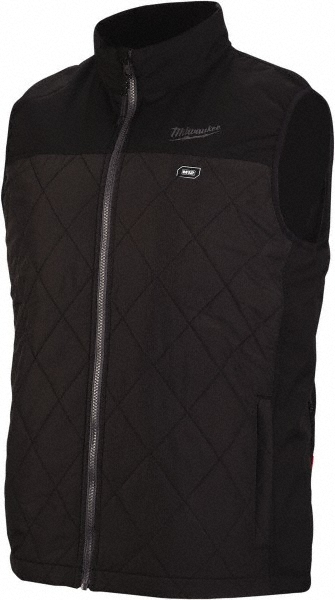 Milwaukee Tool - Size 2XL Black Heated Vest - 38469318 - MSC Industrial Supply
