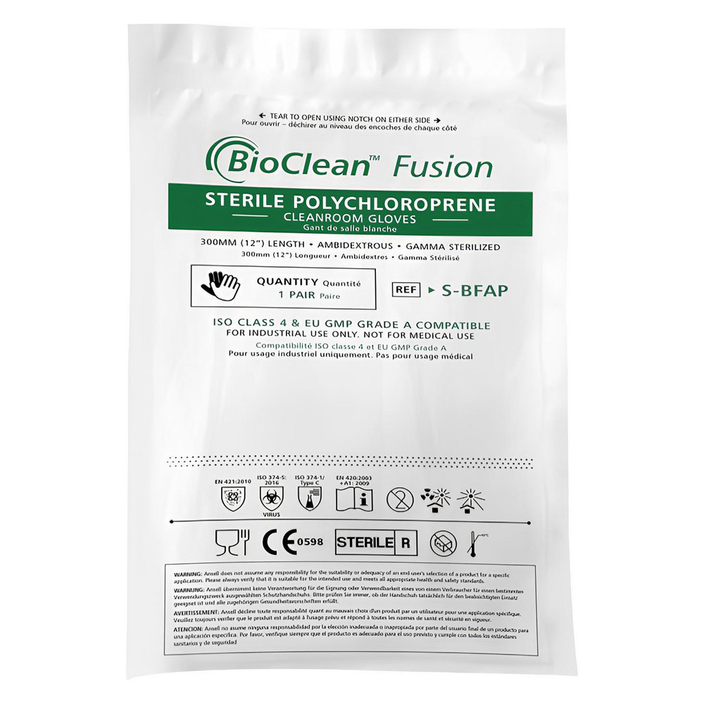 BioClean Disposable Gloves Series Bioclean Fusion, Size XSmall, 3.9