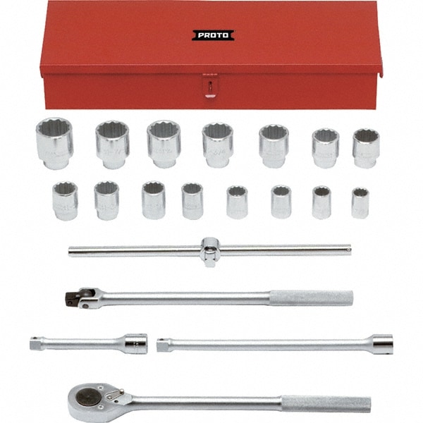 Standard Socket Set: 20 Pc