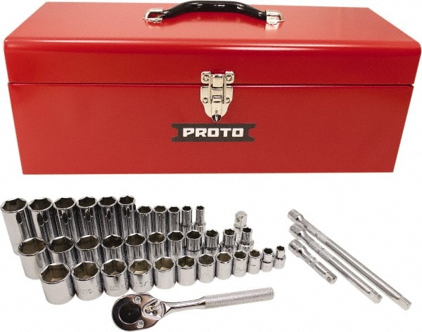 PROTO J54239A Deep Standard Socket Set: 39 Pc Image