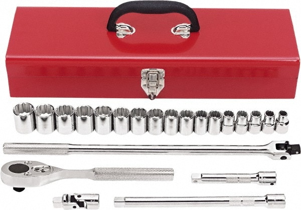 PROTO J54210A Standard Socket Set: 22 Pc Image