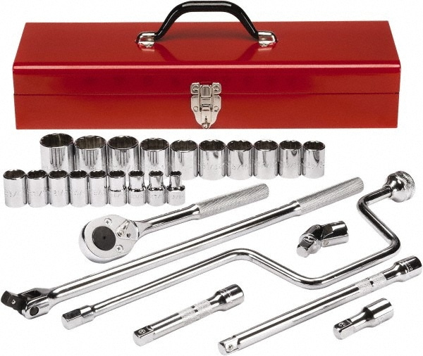 PROTO J54124A Standard Socket Set: 26 Pc Image