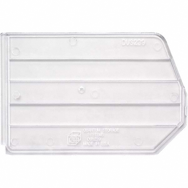 Quantum Storage Bin Divider Use with QUS239 & QUS239CL, Clear MSC