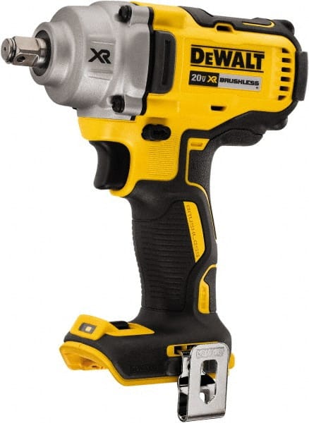 Cordless Impact Wrench: 20V, 1/2" Drive, 0 to 3,100 BPM, 2,000 RPM