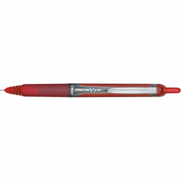 Roller Ball Pen: Precision Tip, Red Ink