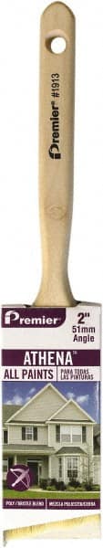 Paint Brush: 2" Natural & Polyester, Natural & Synthetic Bristle