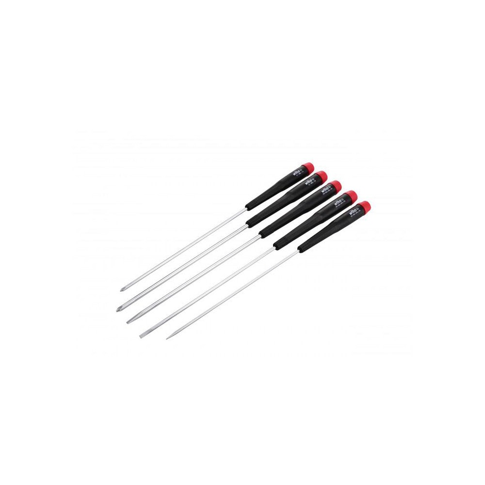 Wiha 26192 Screwdriver Set: 5 Pc, Phillips & Slotted Image