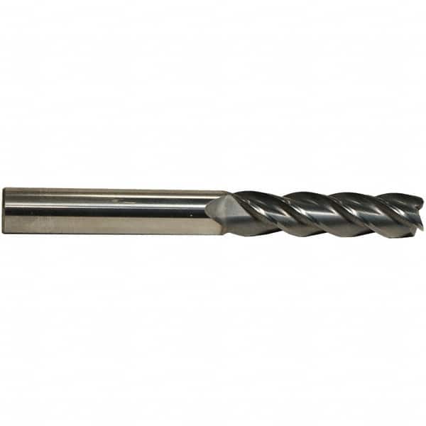 Emuge 2996L.0125 1/8" Diam 4-Flute 35-38° Solid Carbide 0.003" Chamfer Length Square Roughing & Finishing End Mill 