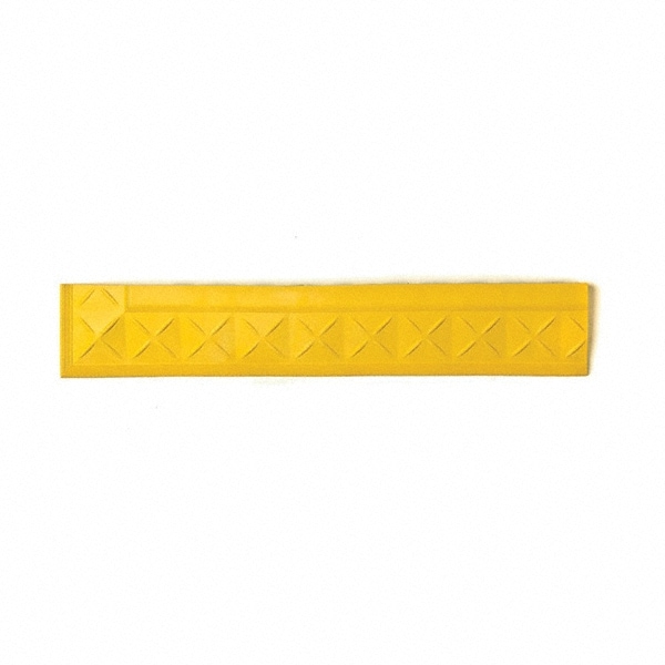 Ergo Advantage ESDA5-Y Anti-Fatigue Modular Tile Mat: Dry Environment, 22" Length, 4" Wide, 1" Thick, Yellow 