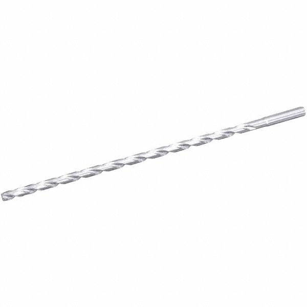 Kennametal Extra Length Drill Bit 3/16" Dia, 135 ° Point, Solid