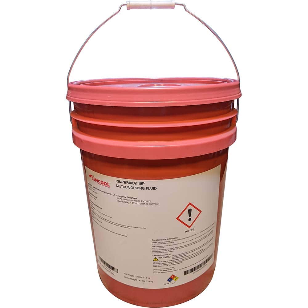 Cimcool B01284-P000 Cutting, Drilling, Grinding, Sawing, Tapping & Turning Fluid: 5 gal Pail 