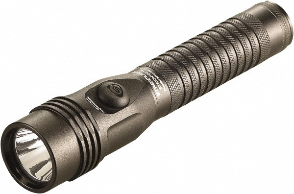 Streamlight Aluminum Industrial/Tactical Flashlight - 700 Lumens, 1200 min Runtime, White LED Bulb, Black Body, 1 Lithium-Ion Battery Included
