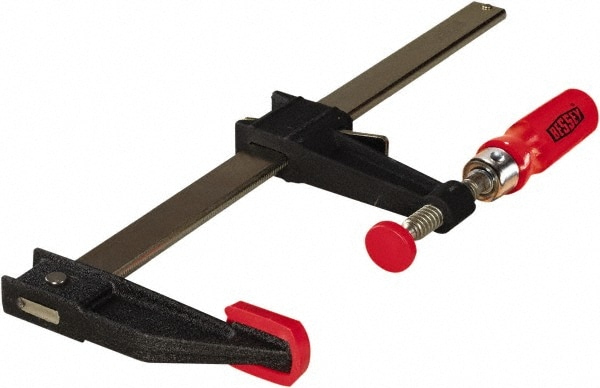 Bessey GSCC3.506 Carbon Steel Bar Clamp: 6" Capacity, 3-1/2" Throat Depth, 1,100 lb Clamp Pressure Image