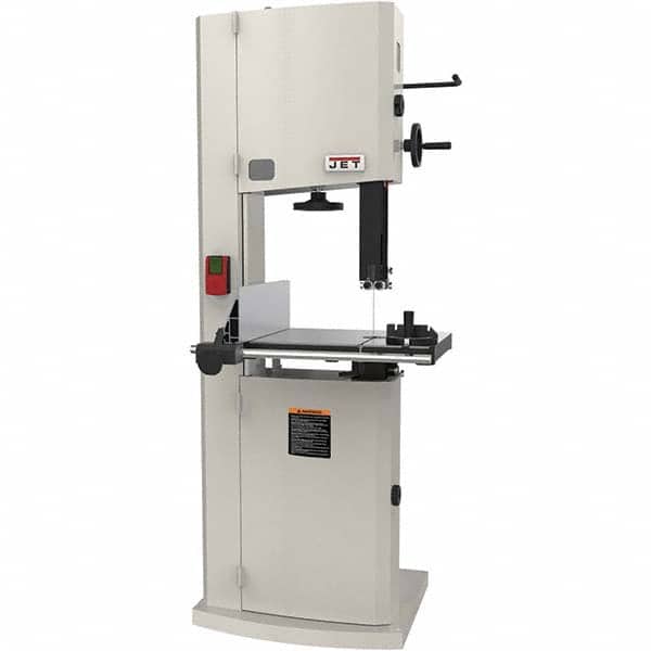 Vertical Bandsaw: Step Pulley Drive, 14" Height Capacity