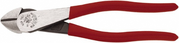 Klein Tools 8" OAL, 12 AWG Capacity, Diagonal Cutter - High Leverage | Part #D228-8TT