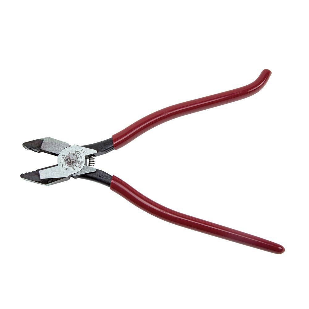 Klein Tools D201-7CSTA 9-1/4" OAL, 12 AWG Capacity, Standard Iron Workers Pliers Image