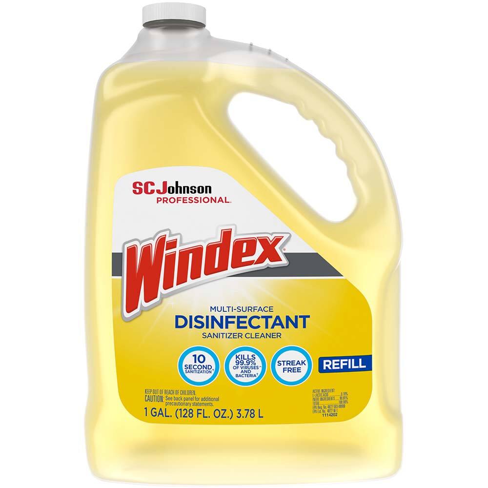 Windex 682265 All-Purpose Cleaner: 1 gal Bottle, Disinfectant 