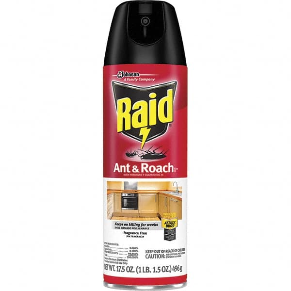 Raid 697318 Insecticide for Ants, Asian Lady Beetles, Crickets, Roaches, Silverfish, Spiders & Waterbugs: 17.5 oz, Spray 