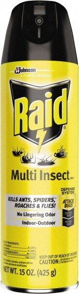 Insecticide for Ants, Centipedes, Crickets, Dermestids, Fleas, Gnats, Mosquitoes, Roaches, Silverfish, Small Moths, Sow Bugs, Spiders, Wasps & Waterbugs: 15 oz, Liquid