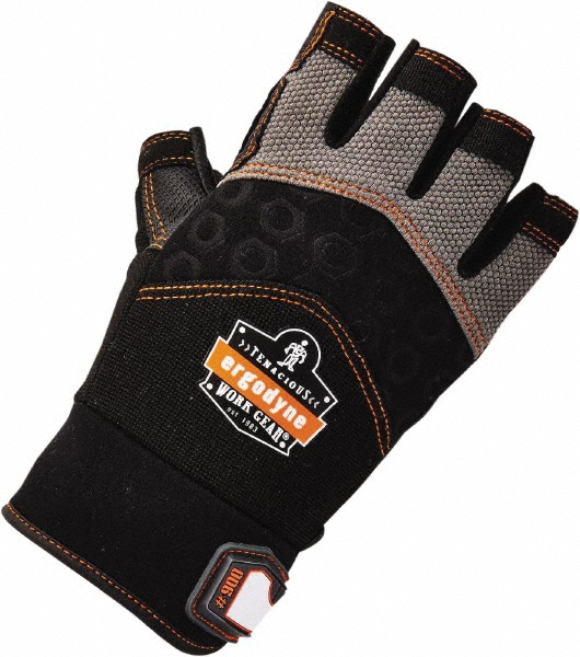 Work Gloves: Proflex® ProFlex 900, Size X-Large, Stretch-Knit & Spandex Lined, Stretch-Knit & Spandex, General Purpose - Black, Pair