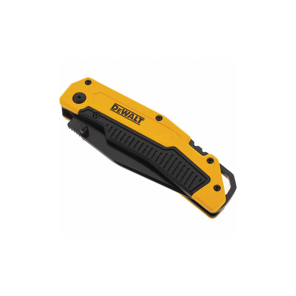 Stanley 31/4" Blade, 8" OAL, Serrated & Straight Pocket Knife 38719936 MSC Industrial Supply