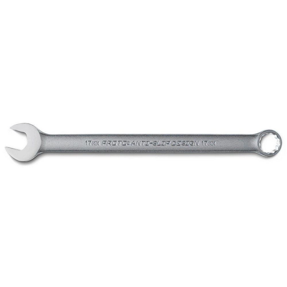 Combination Wrench: 17.00 mm Head Size, 15 deg Offset