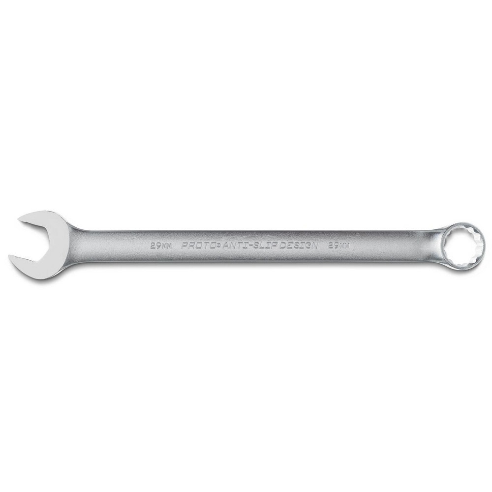 Combination Wrench: 29.00 mm Head Size, 15 deg Offset