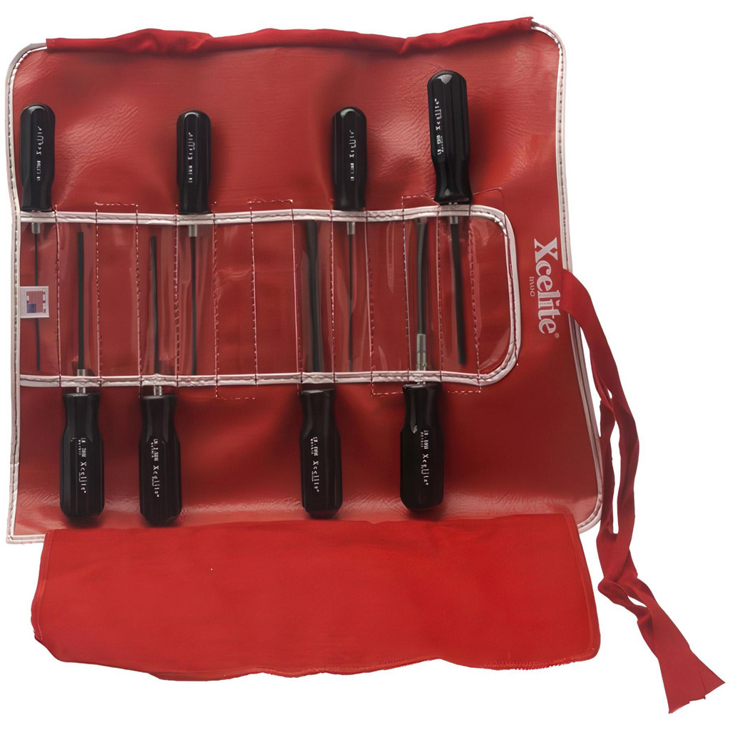 くり！！！ Xcelite - 8PC 1.27-6MM ALLEN HEX MET SCRDRVR SET | MSC Direct