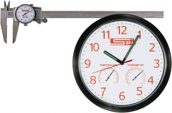 0" to 6" Range, 0.001" Graduation, 0.1" per Revolution, Dial Caliper