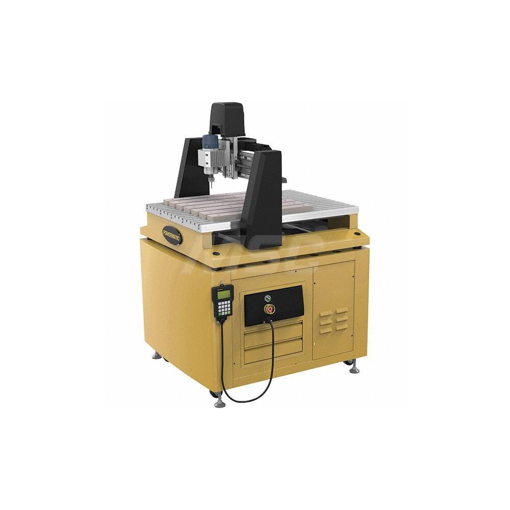 Powermatic - Single Phase, 115 Volt, CNC Mill Drill Machine - 38781118 ...