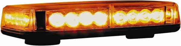 Variable Flash Rate, Magnetic or Permanent Mount Emergency LED Lightbar Assembly