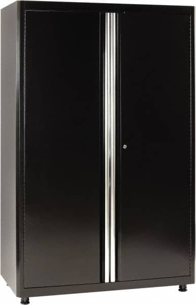 Locking Storage Cabinet: 46" Wide, 24" Deep, 72" High