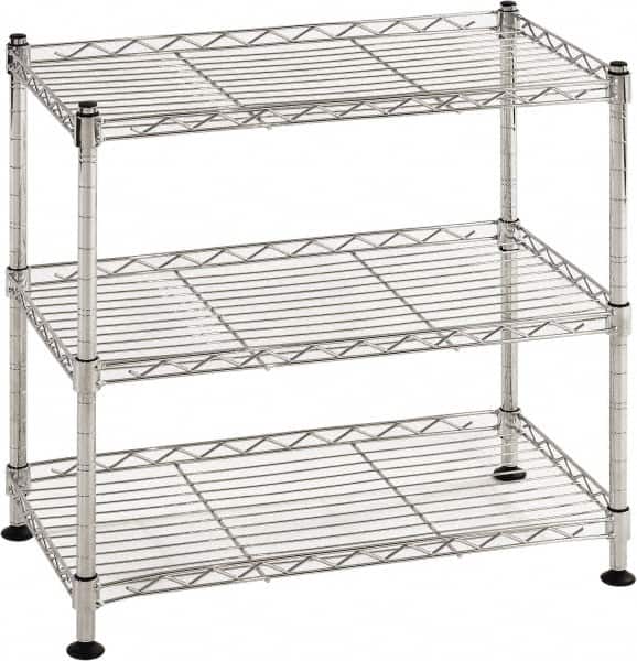 Sandusky Lee WS181018-C Wire Shelving: 88 lb Shelf Capacity, 3 Shelves 